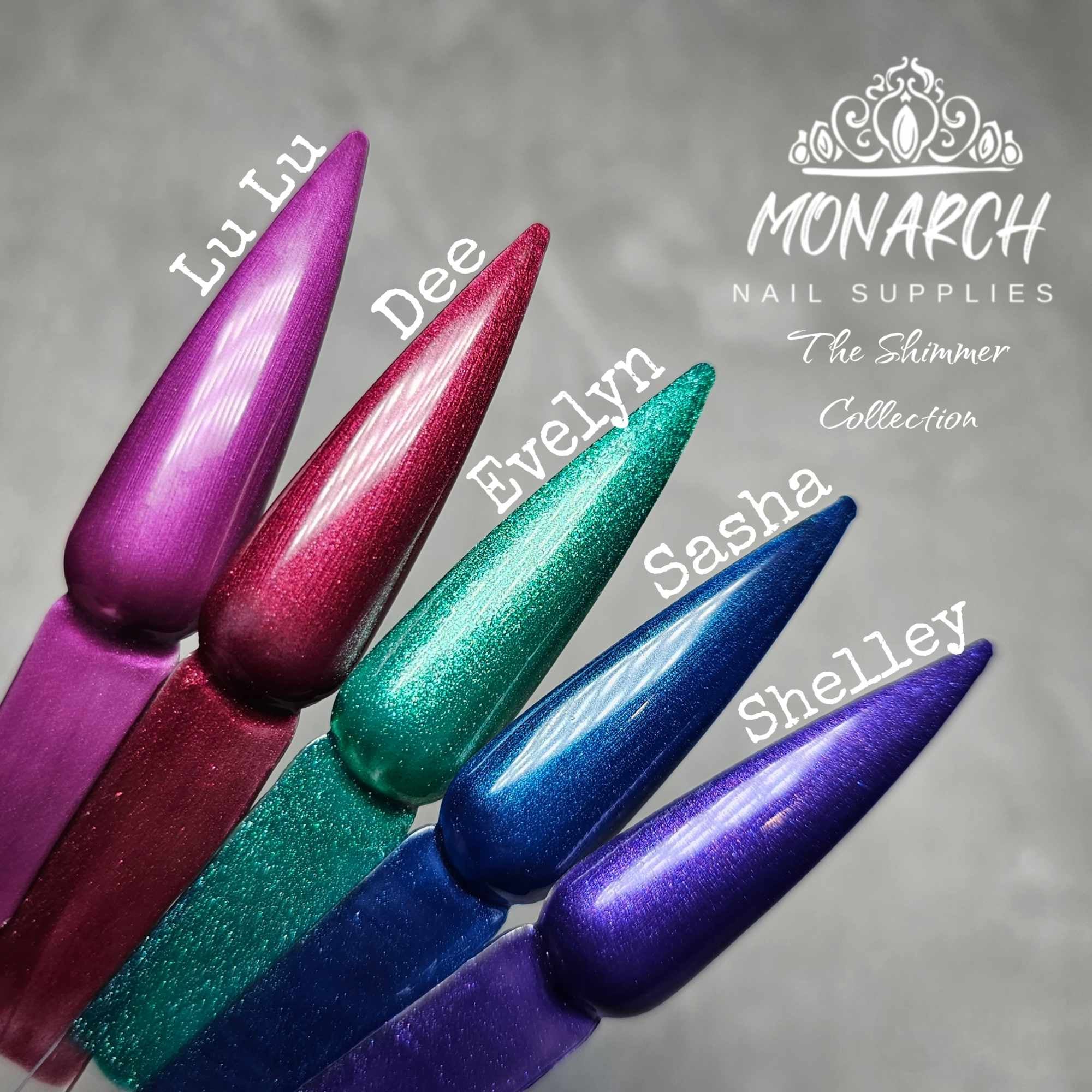 The Shimmer Collection Monarch Nail Supplies